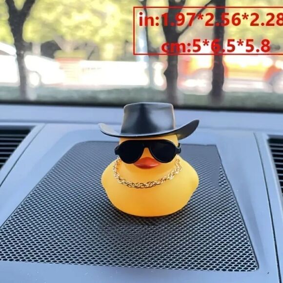 Car Dashboard Rubber Duck Combo Set - Picture 4 of 7